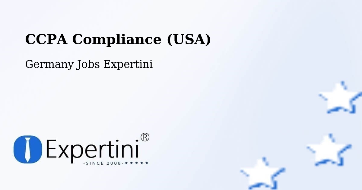 CCPA Privacy Rights & Compliance Notice – Eimen - Germany Jobs Expertini