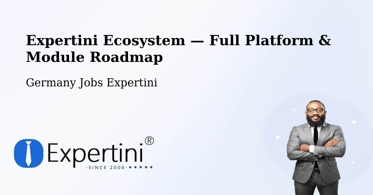 Expertini Ecosystem — Full Platform & Module Roadmap – Eimen