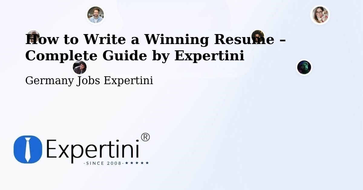 Resume Writing Guide for Job Seekers – Eimen - Eimen, Germany Jobs Expertini